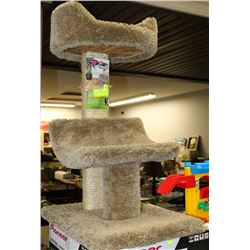 2 TIERED NEW CAT TREE WITH 2 PERCHES