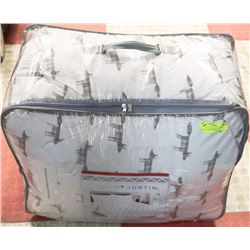 COLIN AND JUSTIN FULL/QUEEN COMFORTER SET NEW