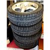 Image 1 : SET OF 4 205/50R16 87S WINTER TIRES