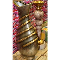 DESIGNER VASE & SHOWHOME CANDLE HOLDER