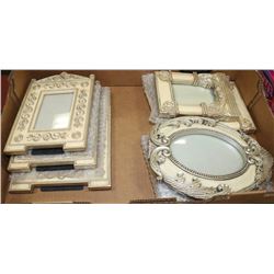 TRAY WITH NEW DESIGNER  ASSORTED PICTURE FRAMES
