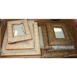 TRAY WITH NEW DESIGNER  ASSORTED PICTURE FRAMES