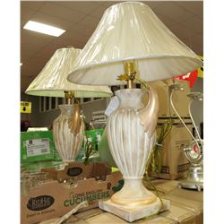 2 NEW LARGE TABLE LAMPS