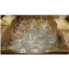 Image 1 : TRAY OF ESTATE GLASSWARE