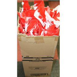CASE OF CANADIAN FLAG CANDIES (4 BOXES OF 18 IN