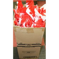 CASE OF CANADIAN FLAG CANDIES (4 BOXES OF 18 IN
