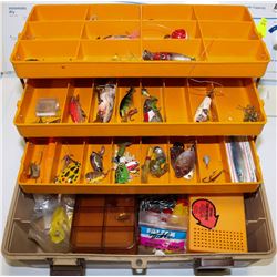 TACKLE BOX WITH CONTENTS