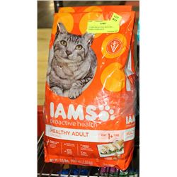 2 IAMS PROACTIVE HEALTH CAT FOOD 3.5LBS EACH