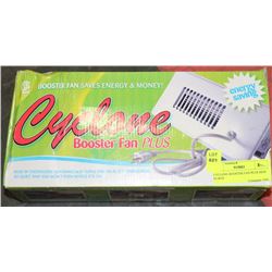 CYCLONE BOOSTER FAN PLUS NEW IN BOX