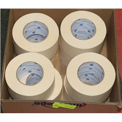 CASE WITH 8 ROLLS OF DRYWALL TAPE