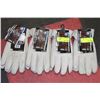 Image 1 : 4 PAIRS OF SIZE L LEATHER WINTER WORK GLOVES
