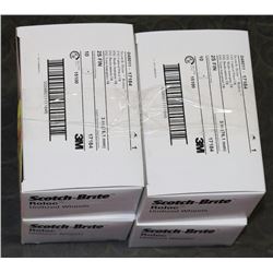 BUNDLE WITH 4 BOXES SCOTCH BRITE UNITIZED
