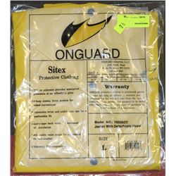 SIZE L ON GUARD RAIN JACKET