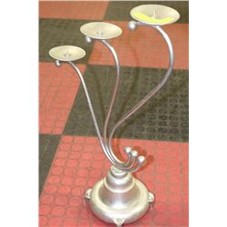 LARGE TRIPLE CANDLE STAND