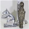 Image 1 : GODINGER SILVER CO. PLATED NUTCRACKER FIGURAL