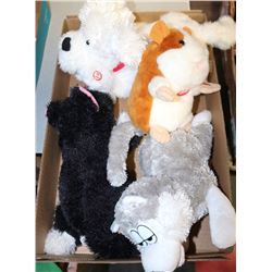 FLAT OF ANIMATED TOYS