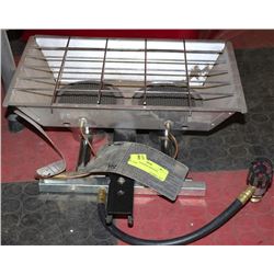 DOUBLE INFRARED PROPANE HEATER