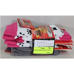 3 PACK LADIES HEATWAVE SOCKS