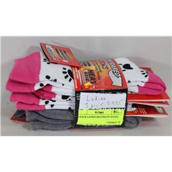 3 PACK LADIES HEATWAVE SOCKS