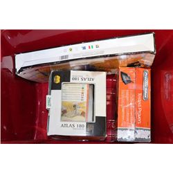 TOTE WITH NEW IRON, PASTA MAKER AND PASTA STAND