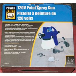 NEW POWERFIST 120 V PAINT SPRAY GUN