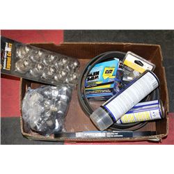 BOX W/TRUCK ACCESSORIES INCL. SERPENTINE