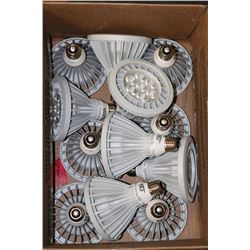 LOT OF 25 SYLVANIA LED PAR 38 LAMPS