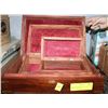 Image 1 : CARVED WOODEN 3PC JEWELLERY BOXES WITH DESIGN