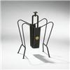 Image 1 : Jacques Adnet magazine rack