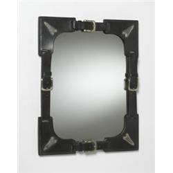 Jaques Adnet wall mirror