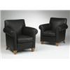 Image 1 : Jules Leleu lounge chairs, pair