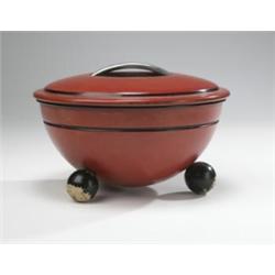 Marianne Brandt lidded bowl, model 1321