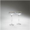 Image 1 : Peter Behrens champagne glasses, pair