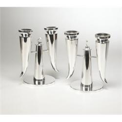 Gio Ponti candlesticks, pair