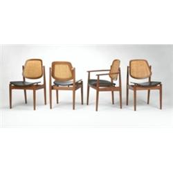 Arne Vodder dining chairs, set of eight