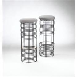 Verner Panton Model #250S stools, pair