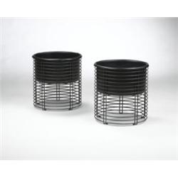 Verner Panton planters, pair