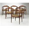 Image 1 : Hans Wegner Round Chairs, set of six