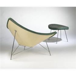 George Nelson Coconut chair and ottoman