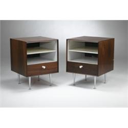 George Nelson nightstands, pair