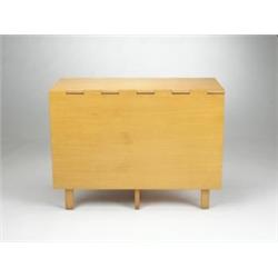 George Nelson gateleg dining table, model #
