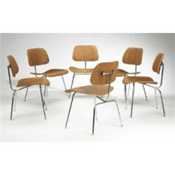 Charles and Ray Eames DCMs, set of six