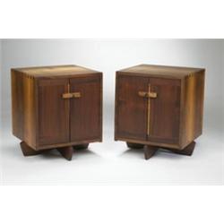 George Nakashima Kornblut cabinets, pair