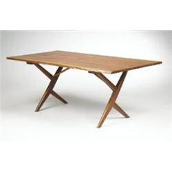 George Nakashima Cross-Legged dining table