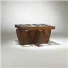 Image 1 : George Nakashima Slat-back settee