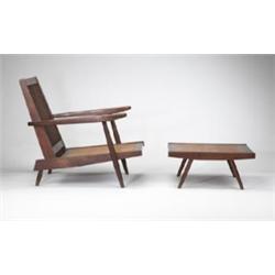 George Nakashima Greenrock stool