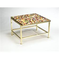 Edward Wormley tile table, model # 5426