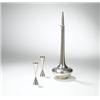 Image 1 : Gorham decanter and two cups