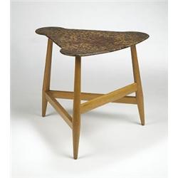 Edward Wormley Triangular side table