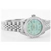 Image 2 : Rolex Ladies Stainless Steel Diamond Datejust Wristwatch